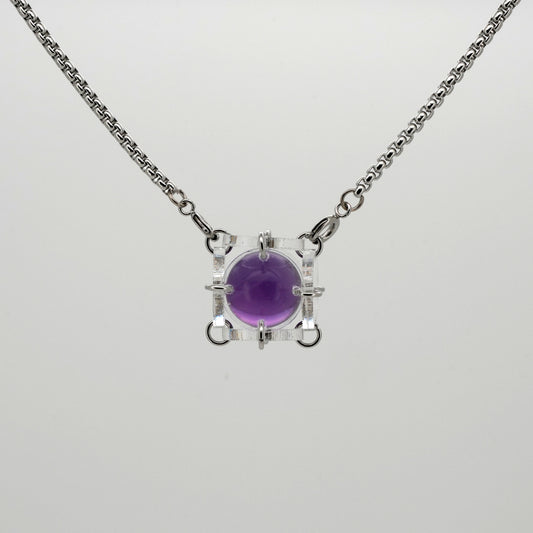 Violet Reverie-Necklace Perspective