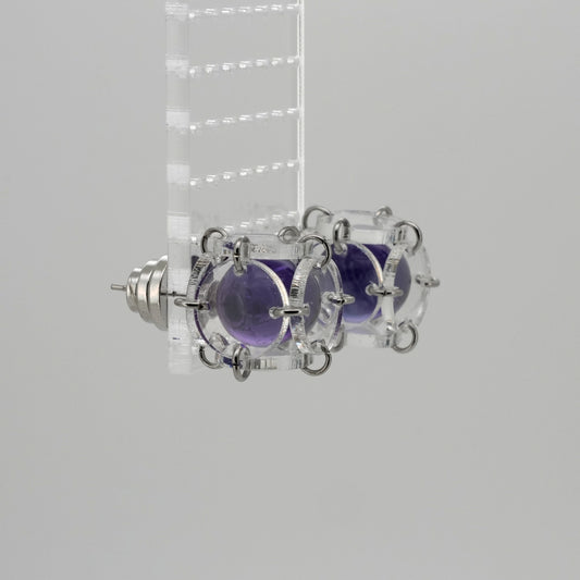 Violet Reverie-Earrings Perspective