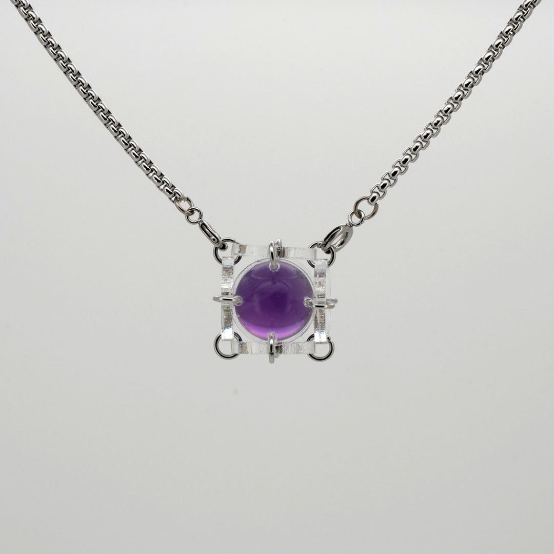 Violet Reverie-Necklace Perspective