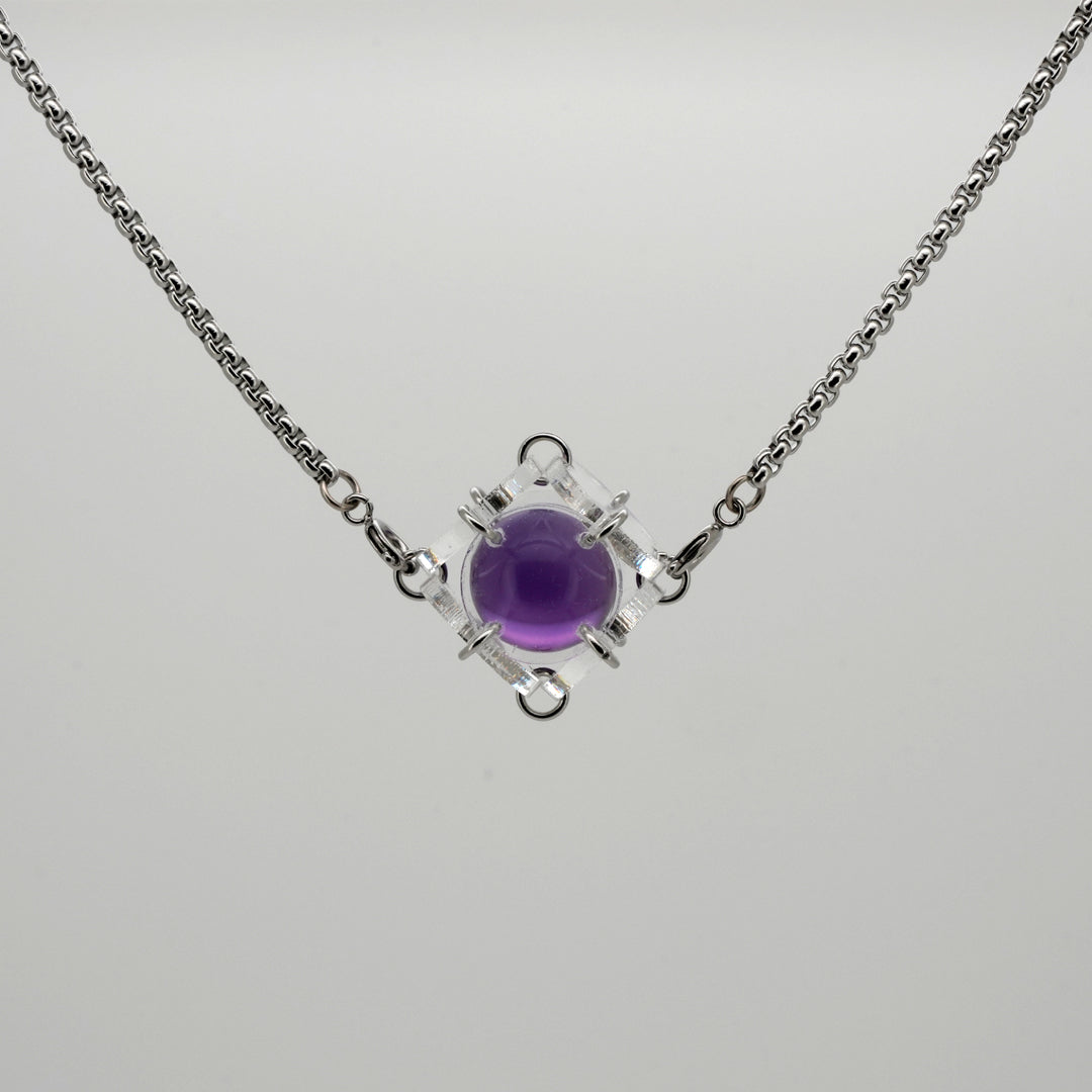 Violet Reverie-Necklace Perspective